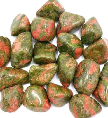 Unakite, Tumbled, 1ounce