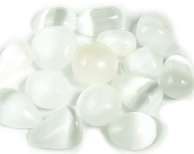 Selenite, Tumbled, 1 ounce