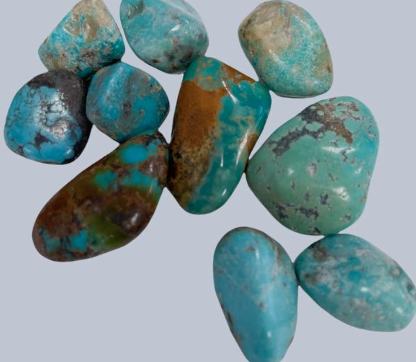 Turquoise, Tumbled Stone, 1 ounce