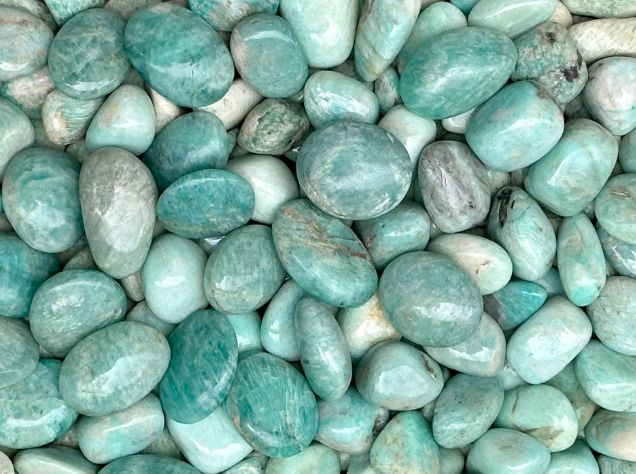 Amazonite, Tumbled, 1 ounce
