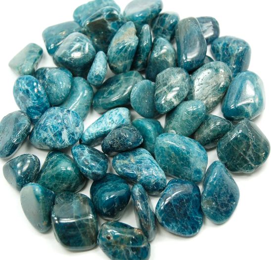 Apatite, Tumbled, 1 ounce