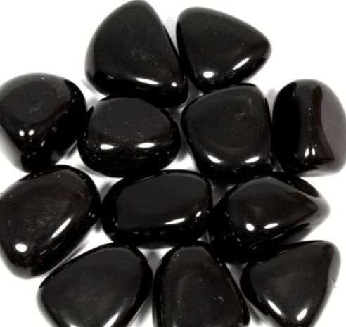Black Obsidian, Tumbled Stone, 1 ounce
