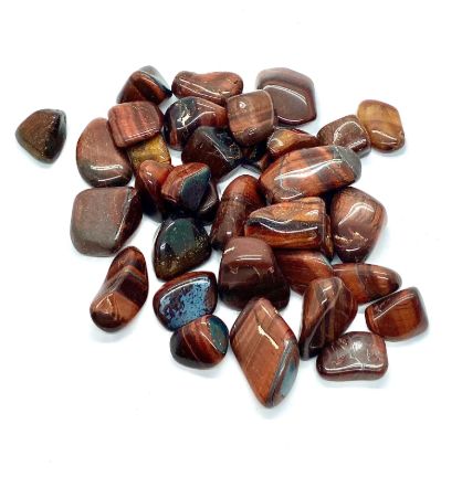 Red Tiger's Eye, Tumbled Stone, 1 ounce