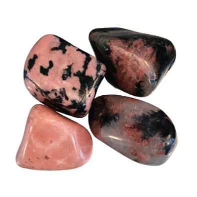 Rhodonite, Tumbled Stone, 1 ounce