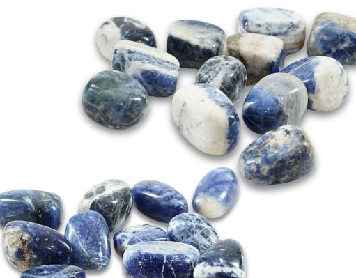 Sodalite, Tumbled Stone, 1 ounce