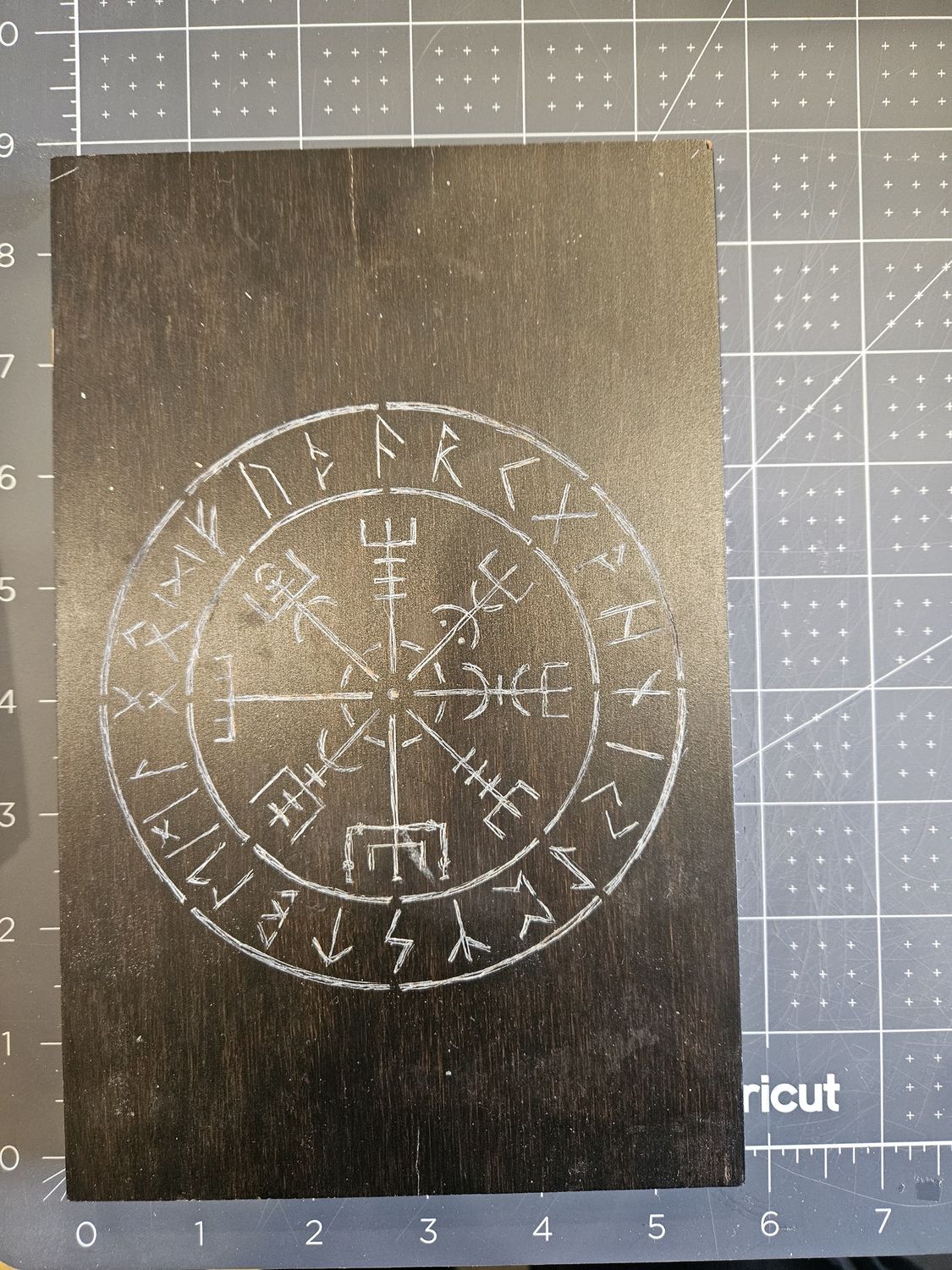 Runic Tile, 5.75 by 8.825 inches