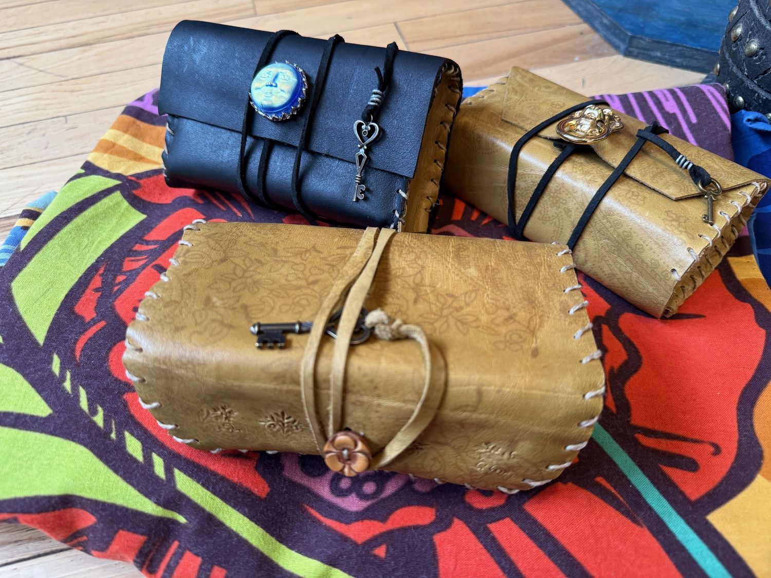 Democ's Ritual Tarot Pouch, Attribute: Tarot Pouch with a Key