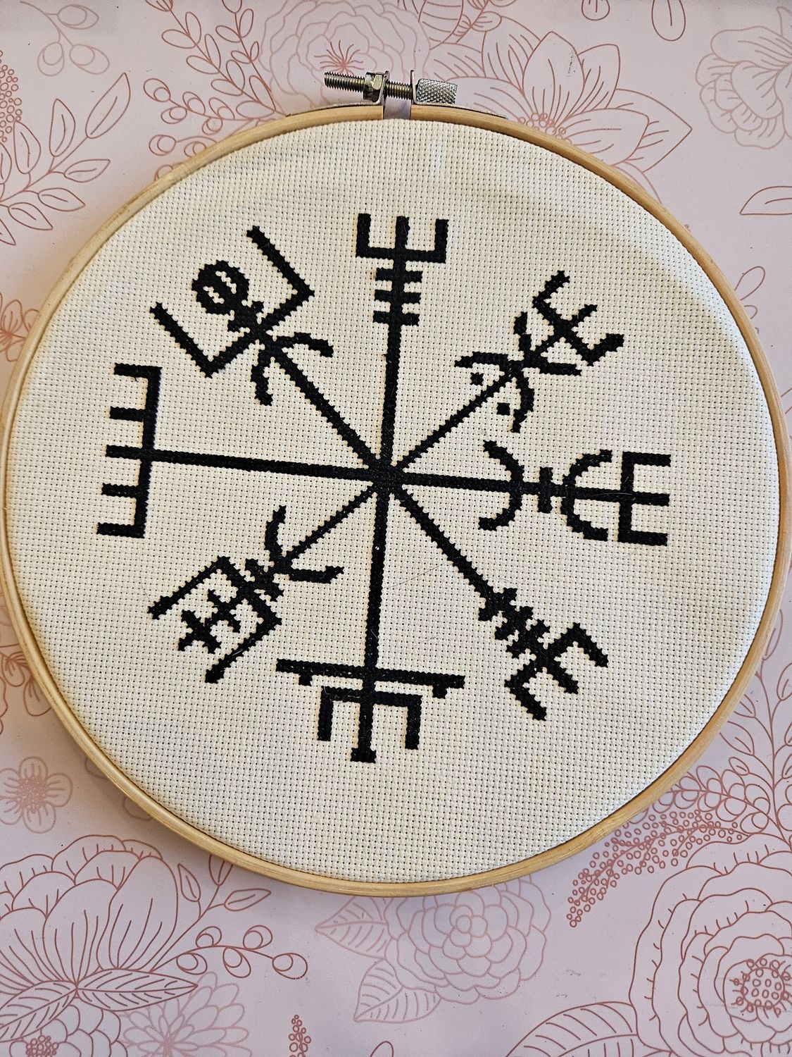 Vegvisir Cross Stitch