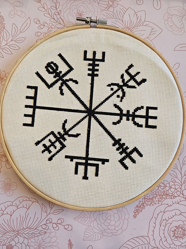 Vegvisir Cross Stitch