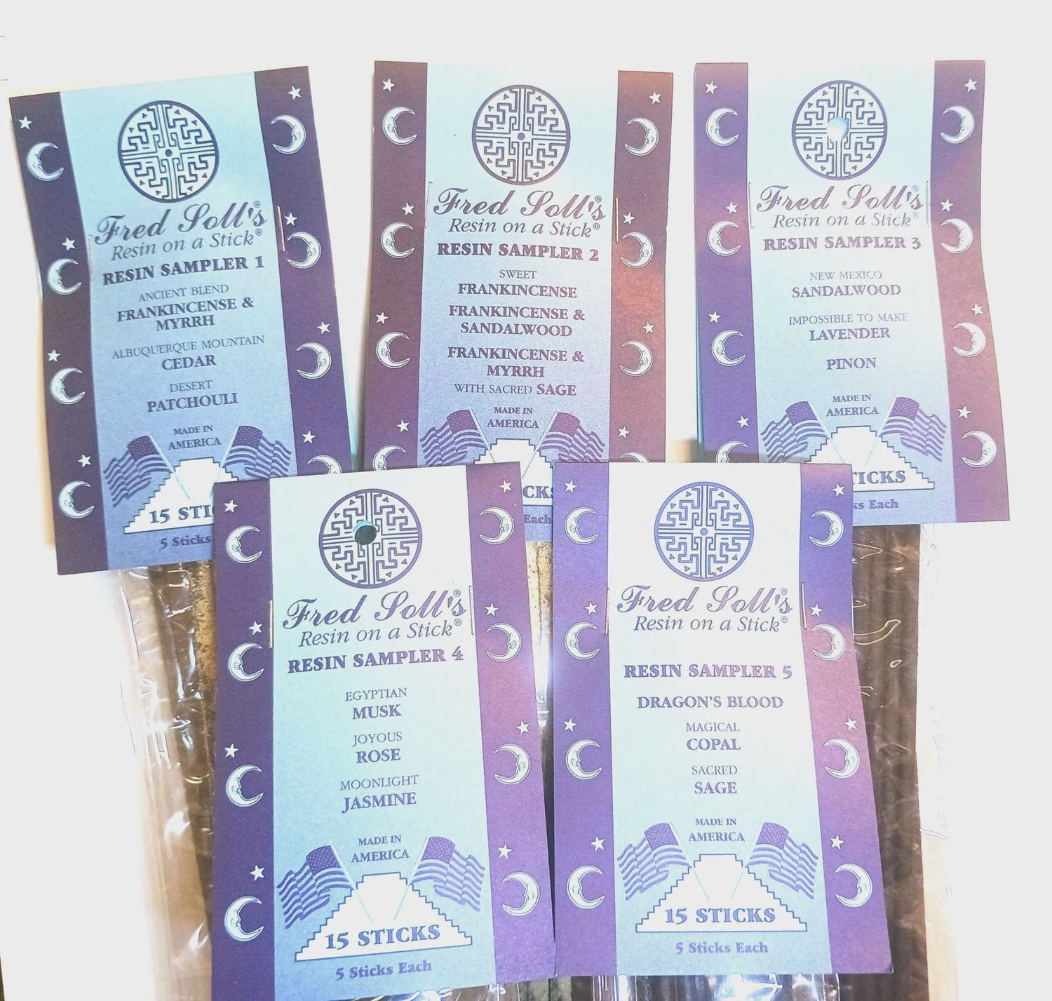 Fred Soll's Stick Incense Sampler Pack 4