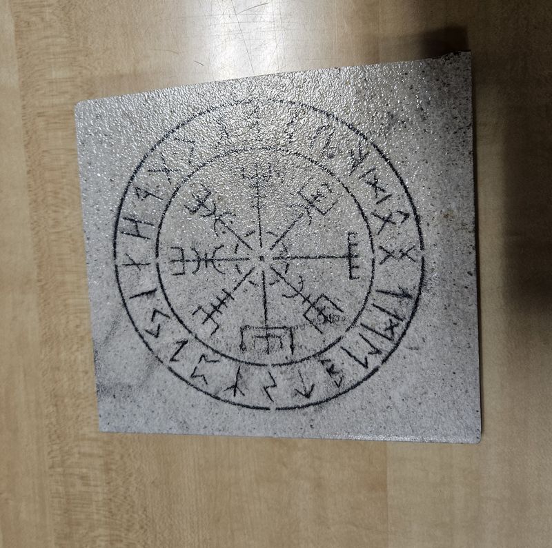 Runic  Altar Tile