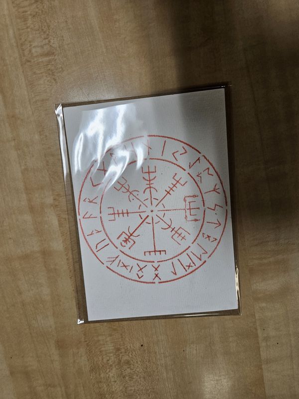 Hand Stenciled Cards