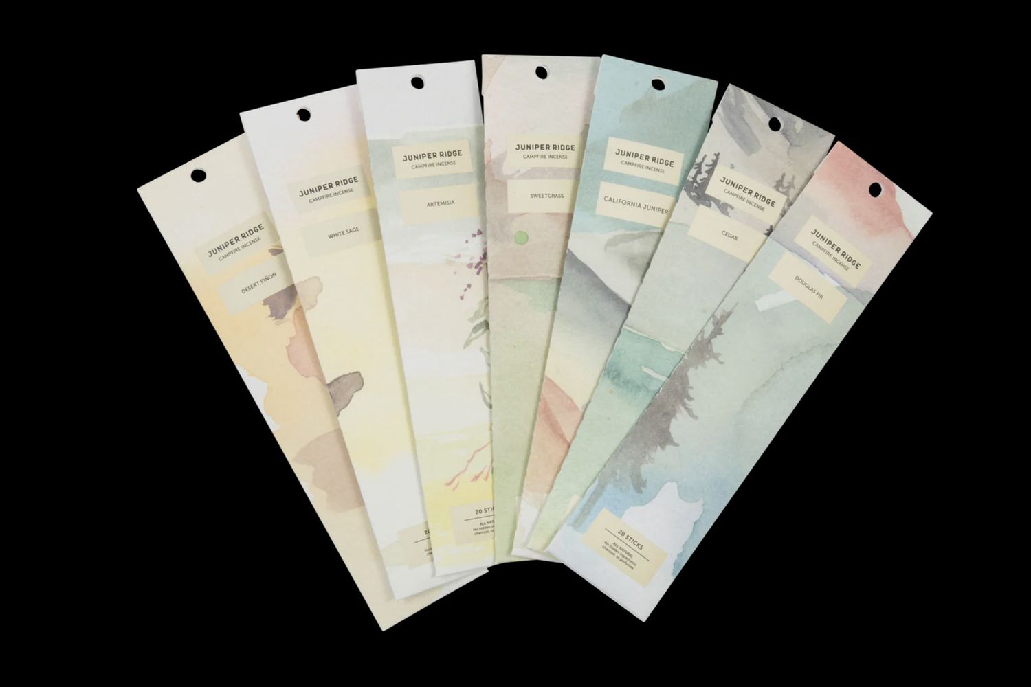 Campfire Incense (20 Sticks ea) Full Flight