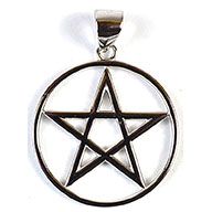 Sterling Silver Pentagram
