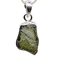 Moldavite pendant