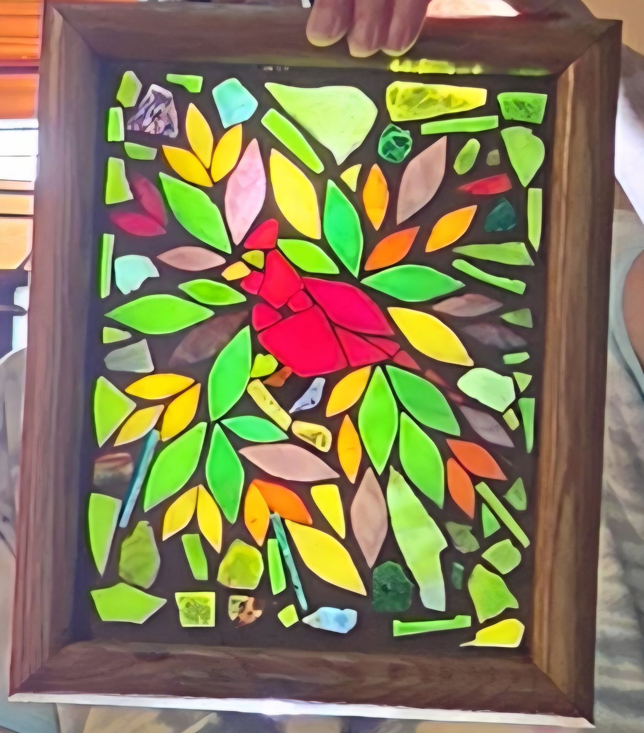 Cardinal Mosaic