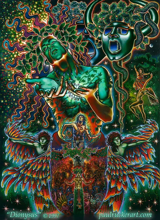Dionysus: God of Ecstasy Print - Large