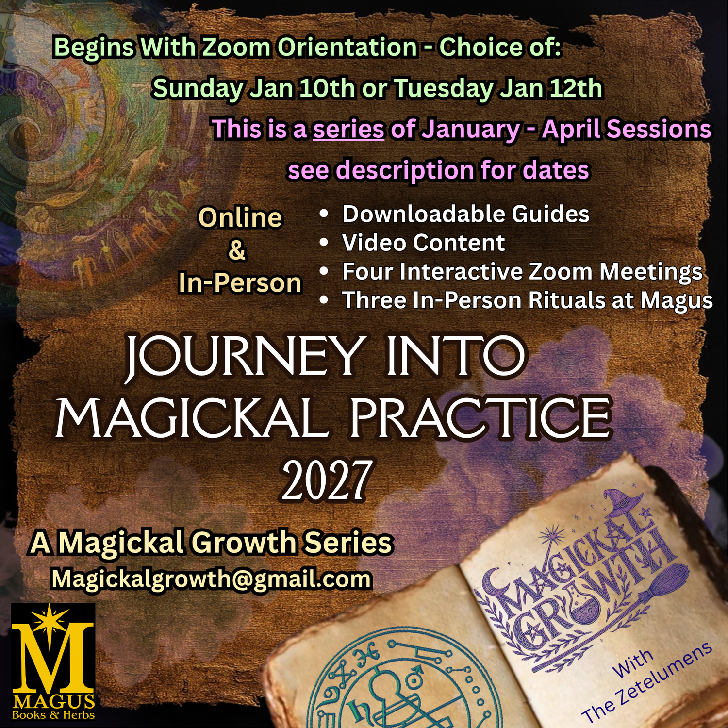 Journey Into Magickal Practice 2027