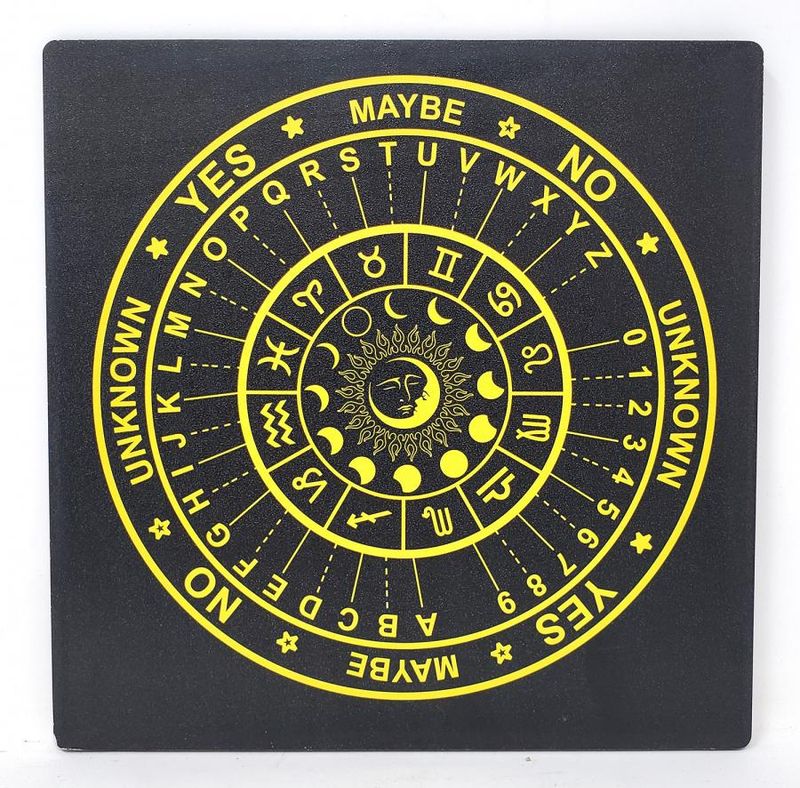 Zodiac Sign Pendulum or Altar Board