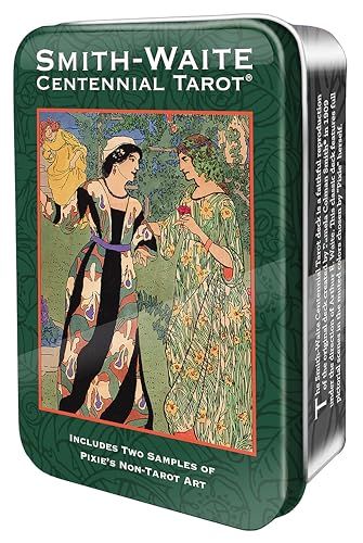 Smith-Waite Tarot Deck Centennial Edition in a Tin