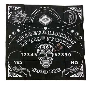 Black Ouija Mat