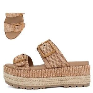 FUNNY, Color: TAN, Size: 7