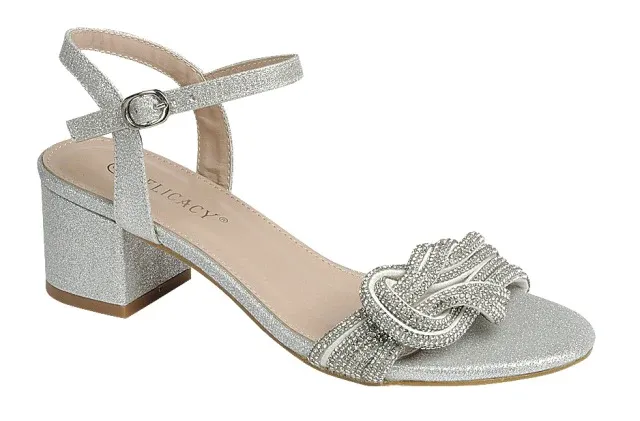 NATALIE-33, Color: SILVER, Size: 5