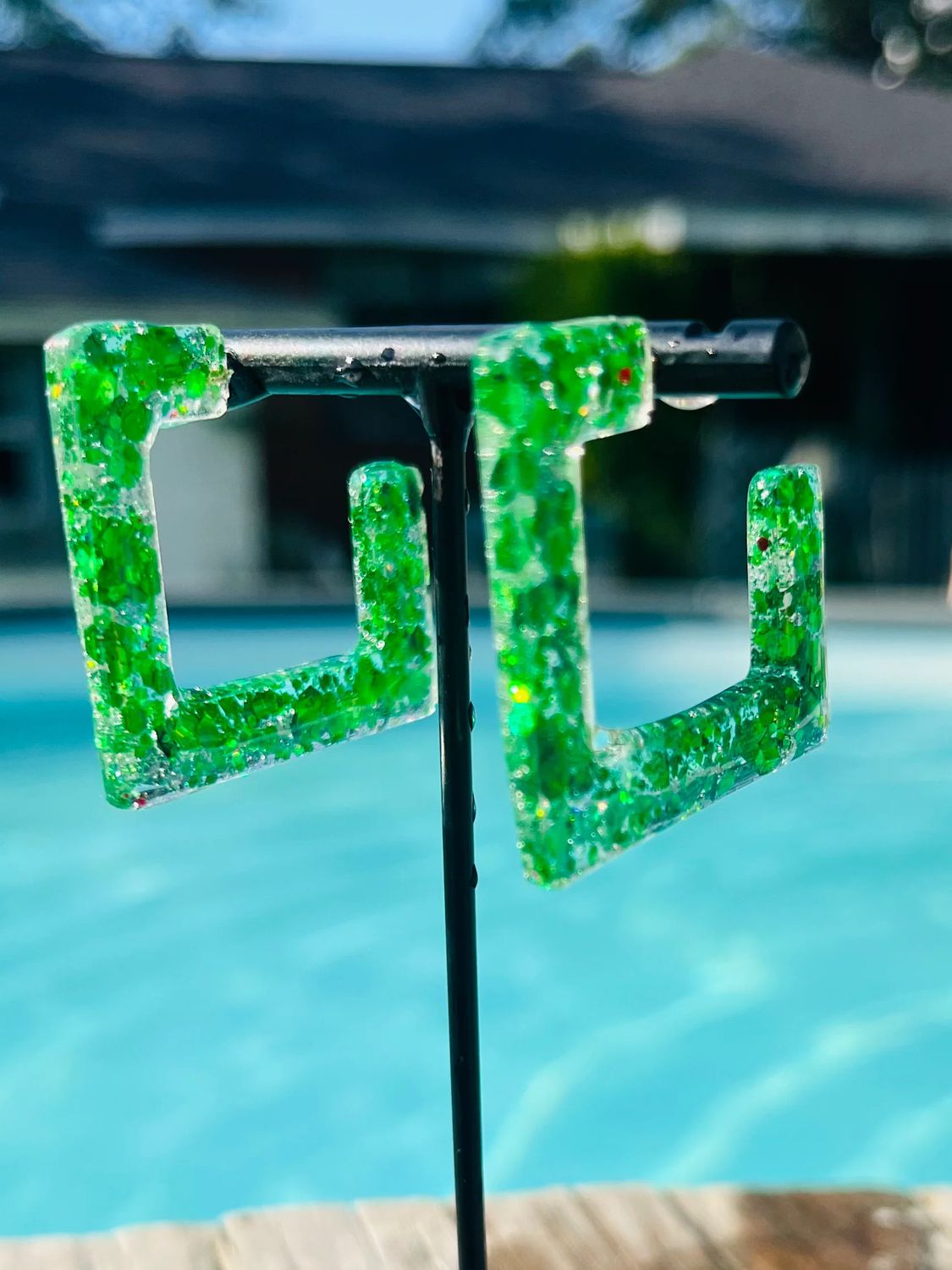 SQUARE SEAWEED GREEN