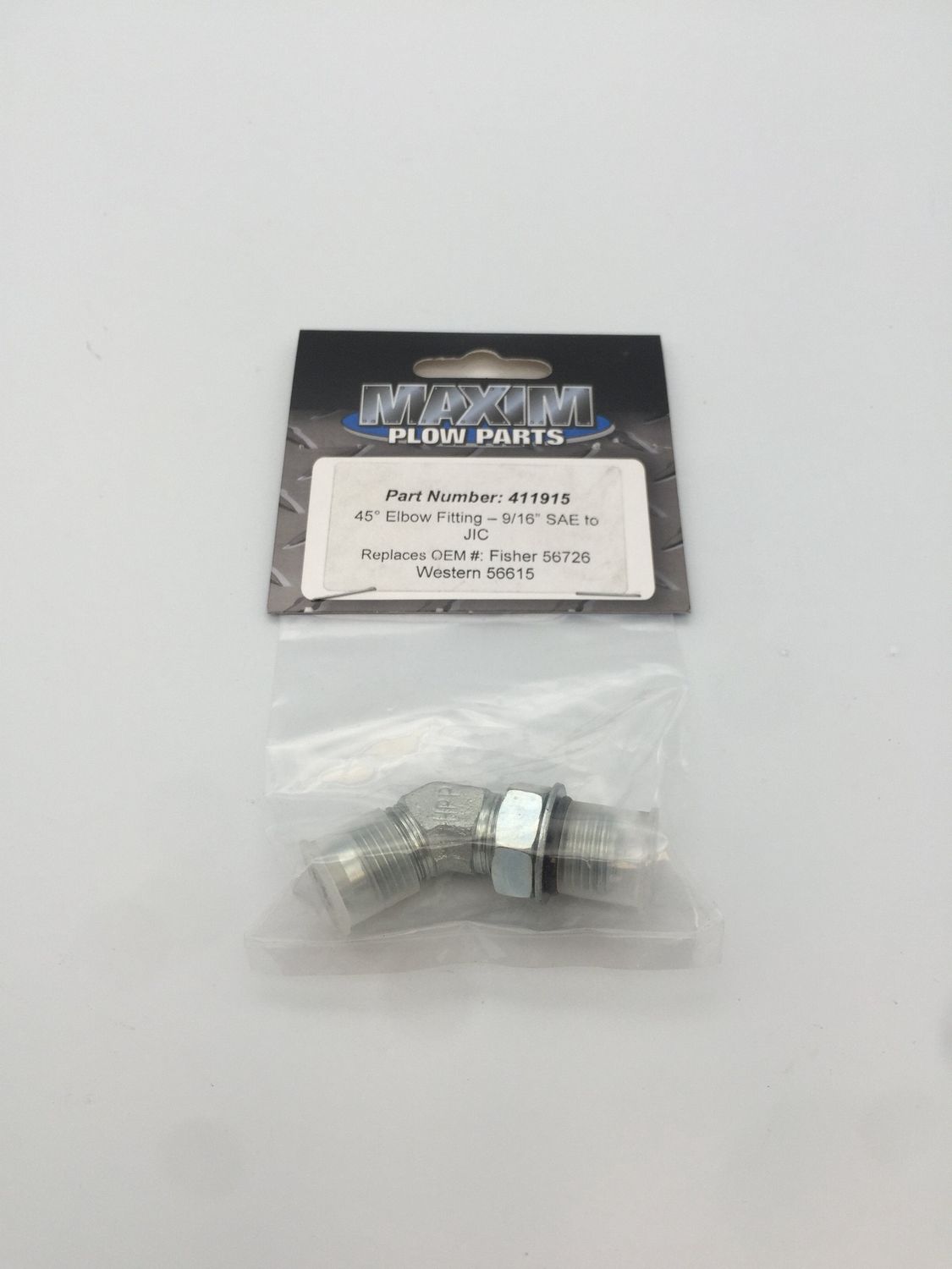 411924- 45 Degree Swivel Elbow Fit