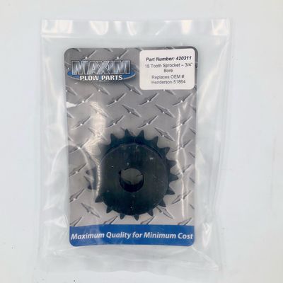 420311 - 18 Tooth Sprocket