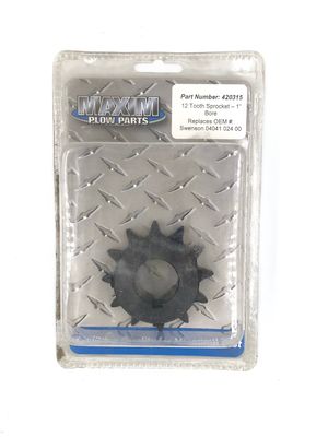 420315 - 12 Tooth Sprock 1&quot; Bor
