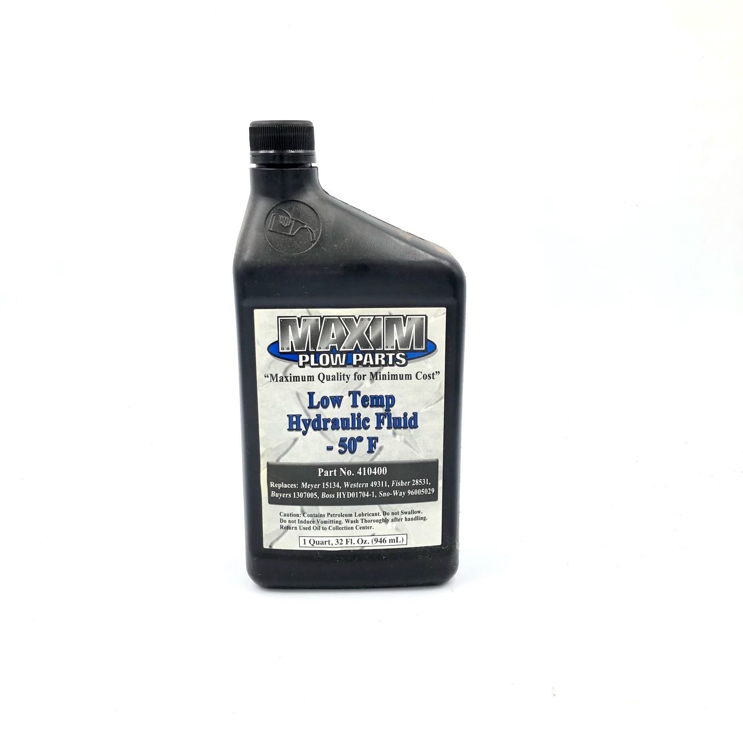 410400  1 Qt Low Temp Hydraulic Fluid Oil