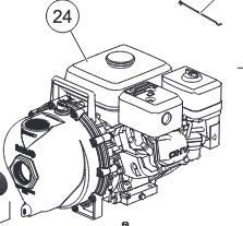 SE 11713 Electric Start Engine Pump Kit