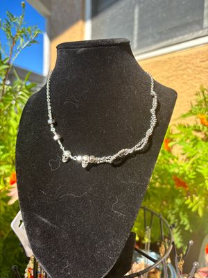 Silver Snake Necklace