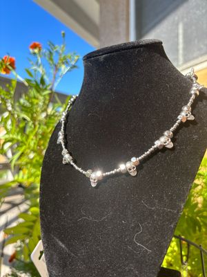 Deathly Beaded Choker