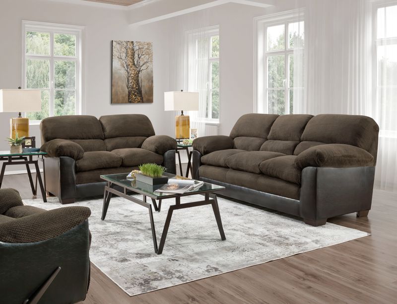 Red Tag Couch and love seat serria set