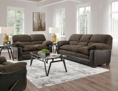 Red Tag Couch and love seat serria set