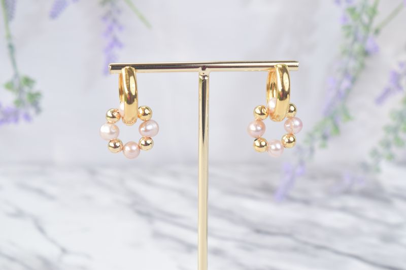 Coronas Pequeñas Perlas RoseGold