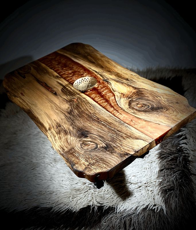 Rustic Gold Deluxe Coffee Table