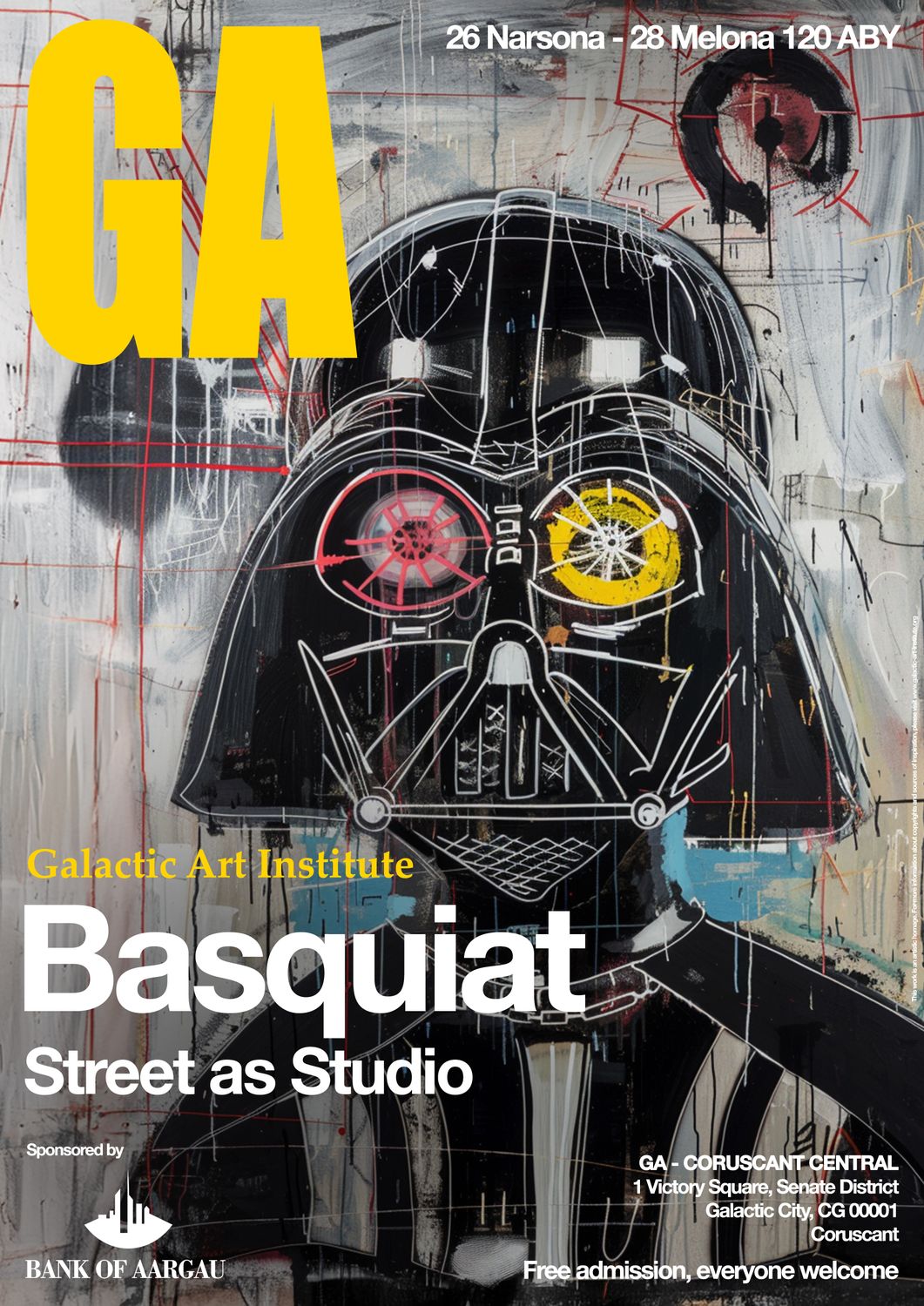 GA - BASQUIAT Street as Studio