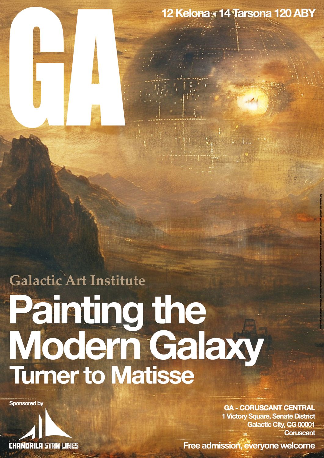 GA - PAINTING THE MODERN GALAXY Turner to Matisse
