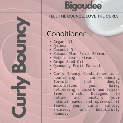 Bigoudee Curly Bouncy Conditioner 250ml
