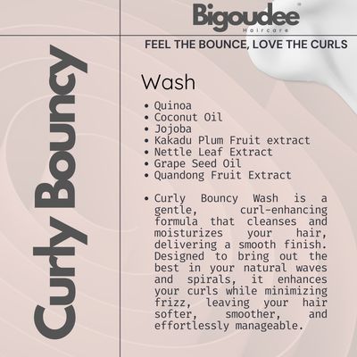 Bigoudee Curly Bouncy Shampoo 250ml