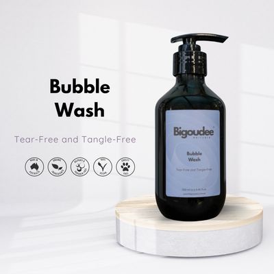 Bigoudee Bubble Wash Kids Shampoo 250ml