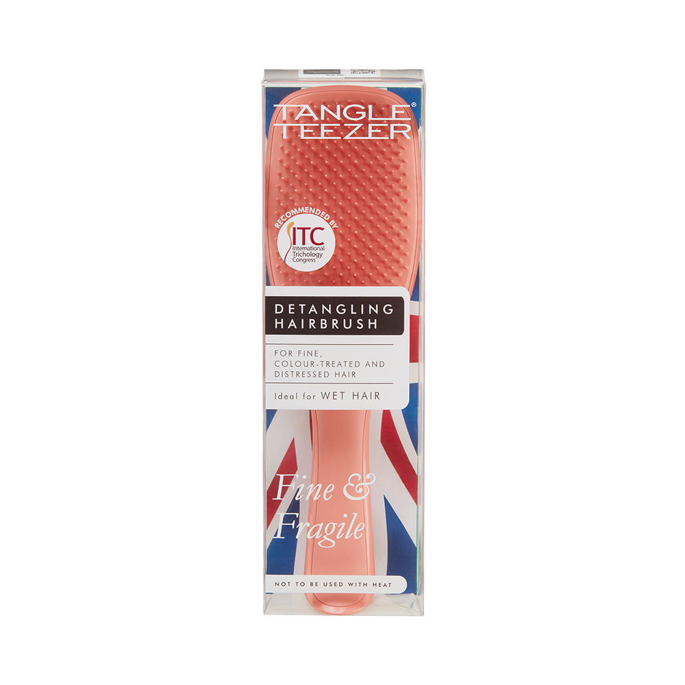 Tangle Teezer Large Detangling Hairbrush — Straight to Curly (Pink) Tangle Teezer Large Detangling Hairbrush — Straight to Curly (Pink)