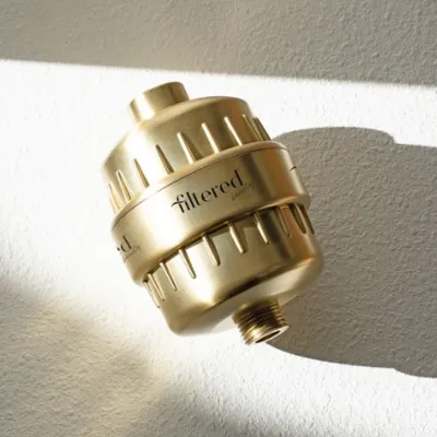Filtered Beauty Shower Purifier Gold