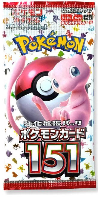 Pokémon Japanese 151 Booster Pack