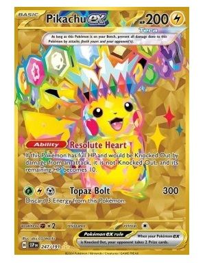 Pikachu (Secret Rare) 247/191