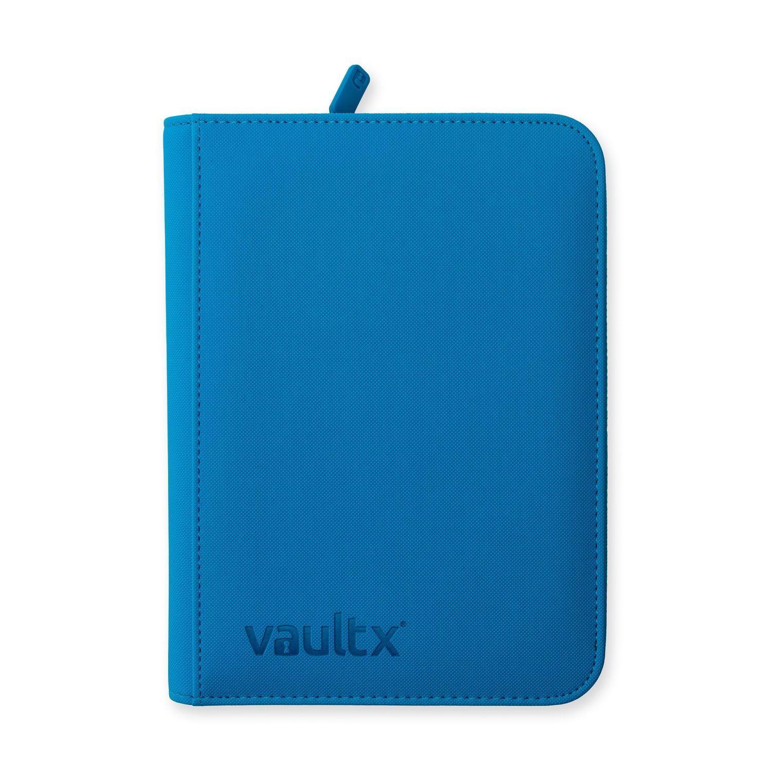 Vault X EXO-TEC Zip Binder - Neon Blue - 4-Pocket