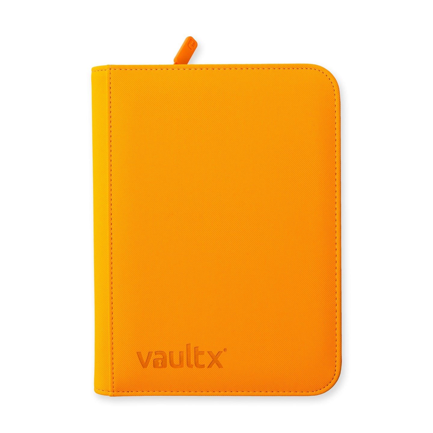 Vault X EXO-TEC Zip Binder - Neon Orange - 4-Pocket